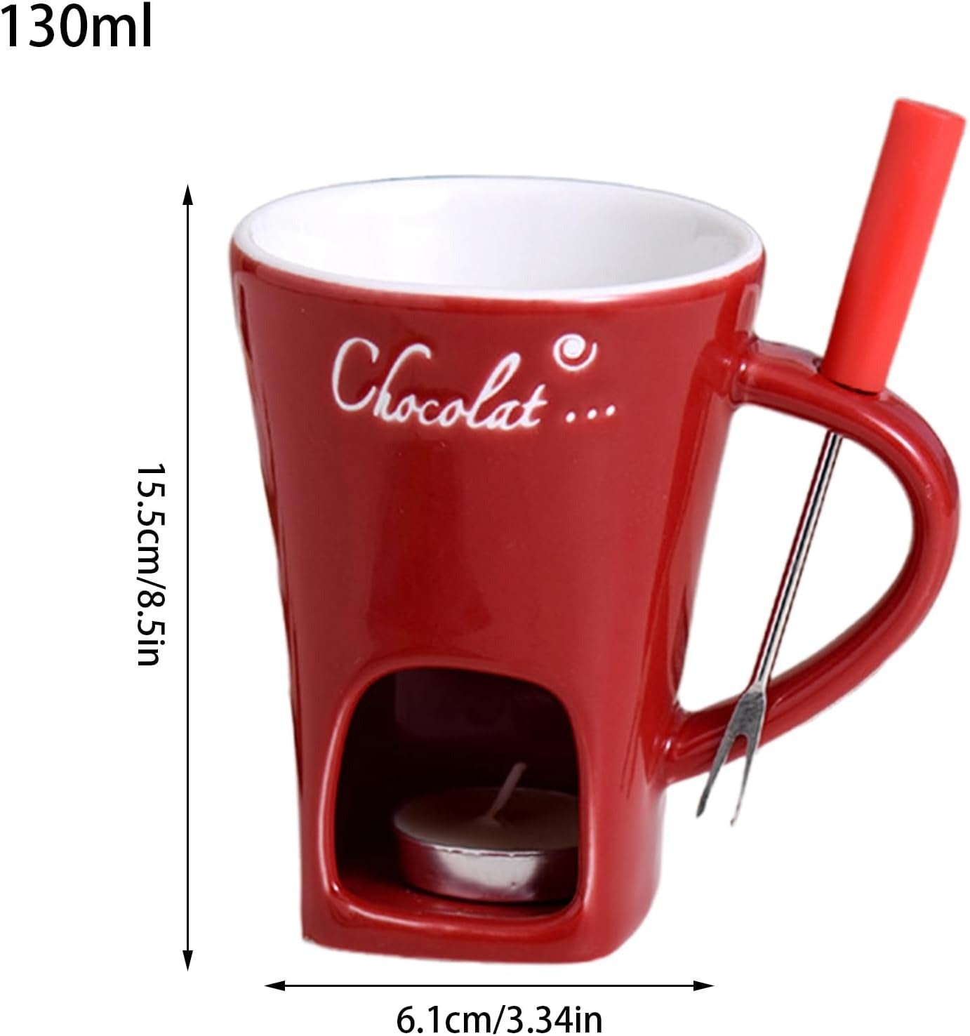 ChocoLuxe™ - Elegant Chocolate Fondue Cup Set