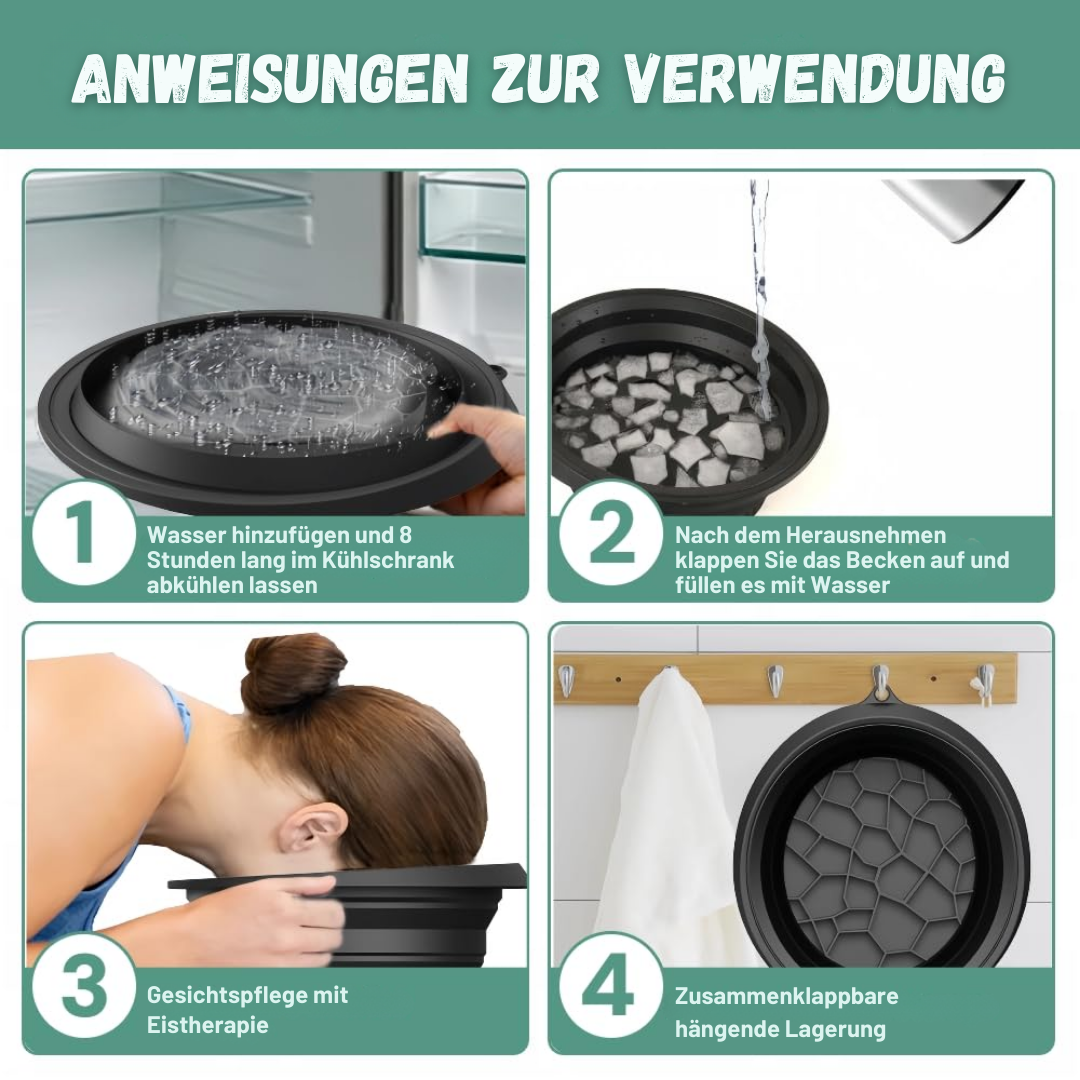 Ceramic Facial Bath Bowl for Glowing Skin Rituals
