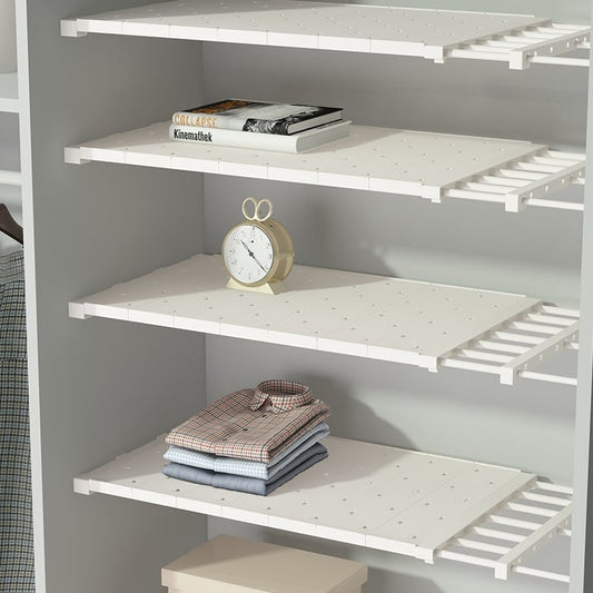 OrganizeEase™ - Expandable Closet Tension Shelf Rack