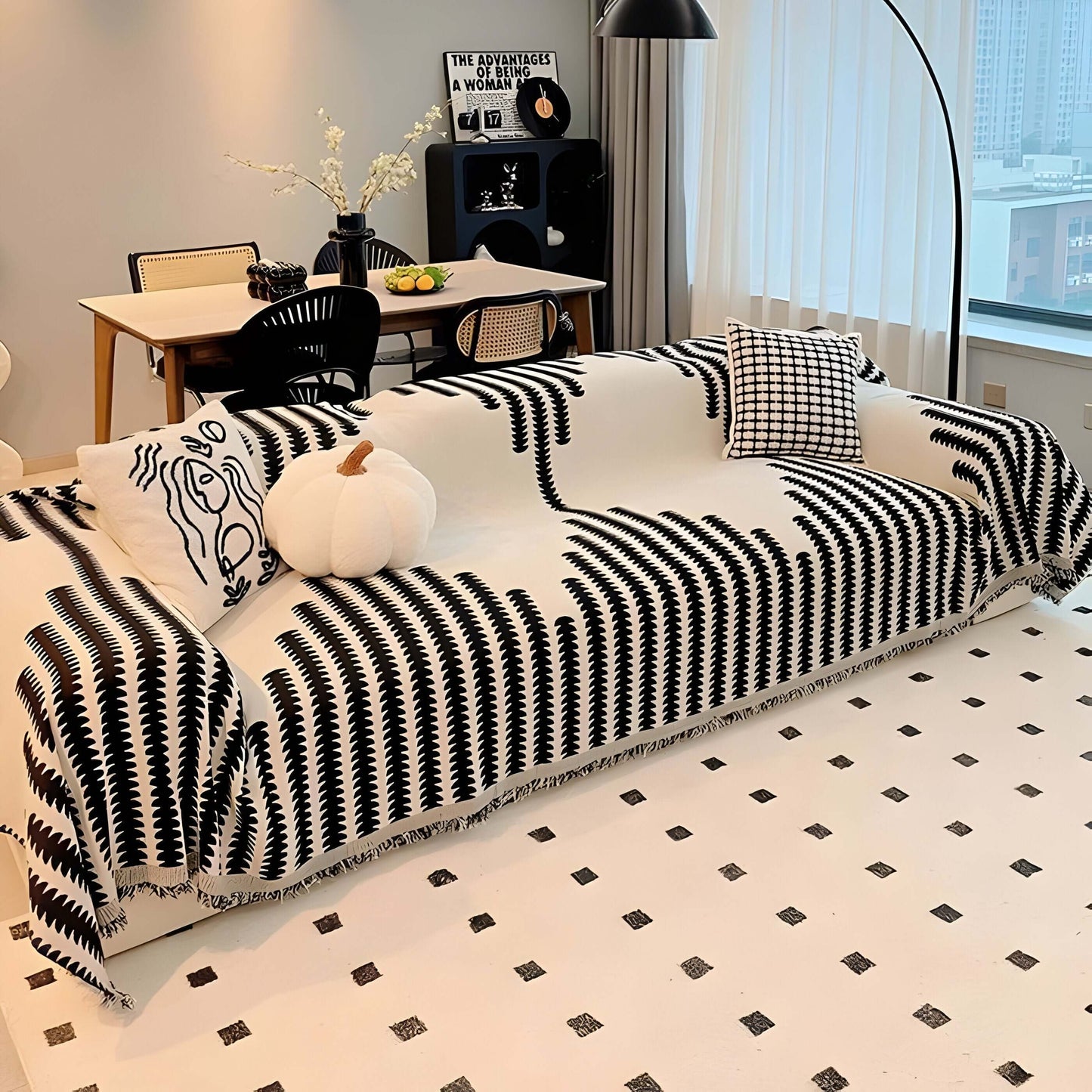 HomeEase™ - Reversible Chenille Sofa Cover for Cozy Living Room Style
