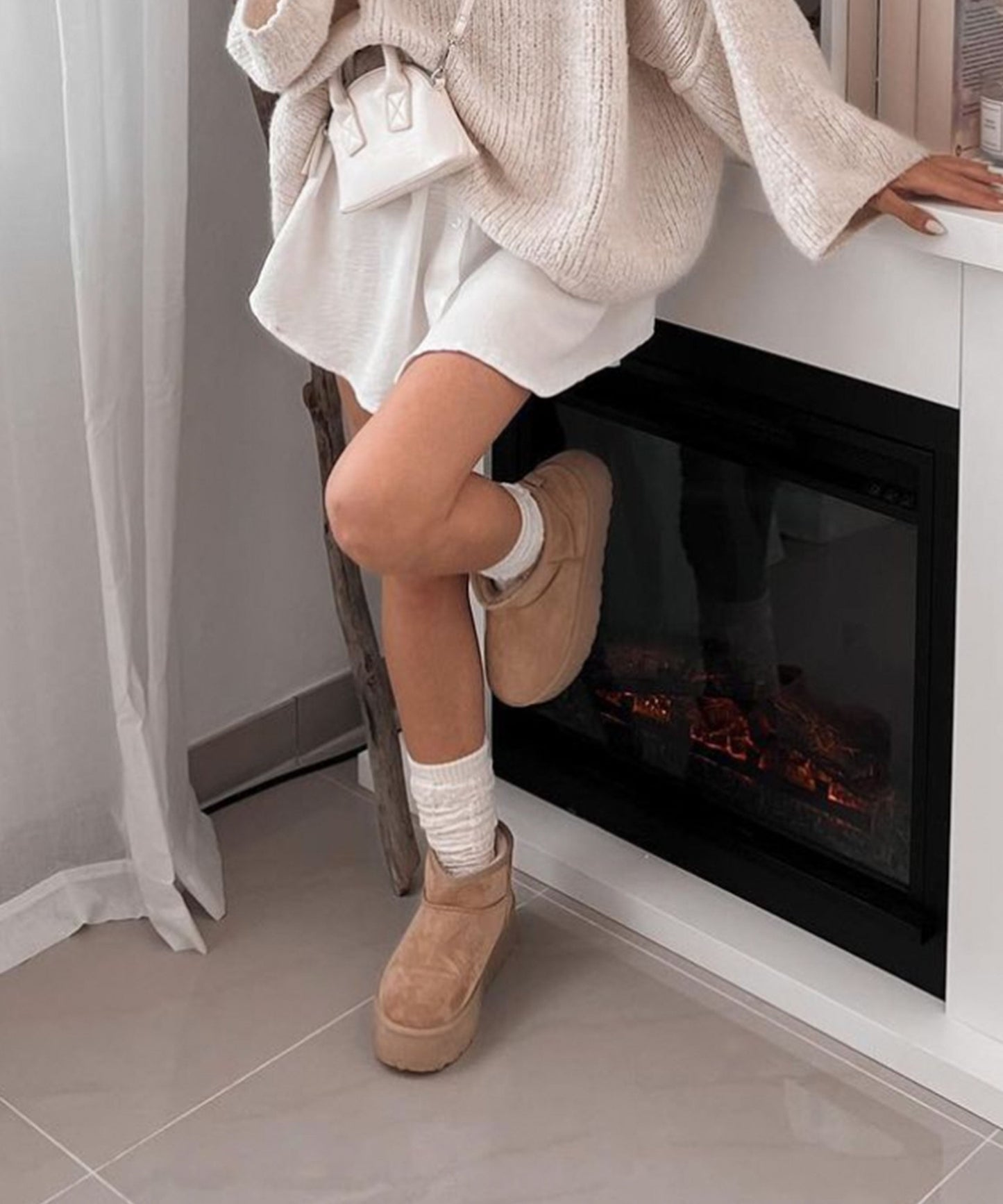 Elegant White Skirt