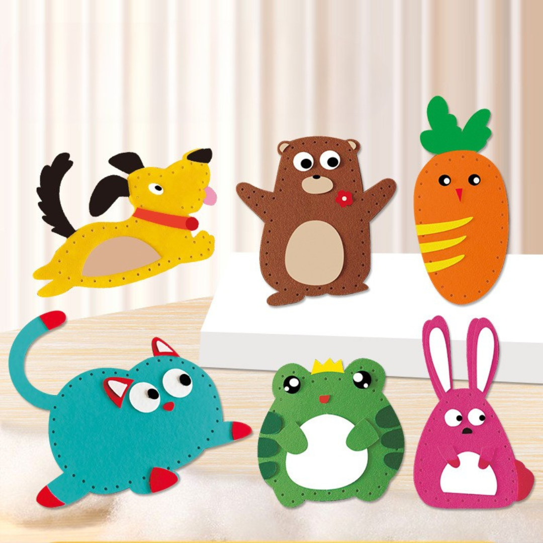 FeltFunzy - Boost Creativity and Focus with Screen-Free Crafting Kit