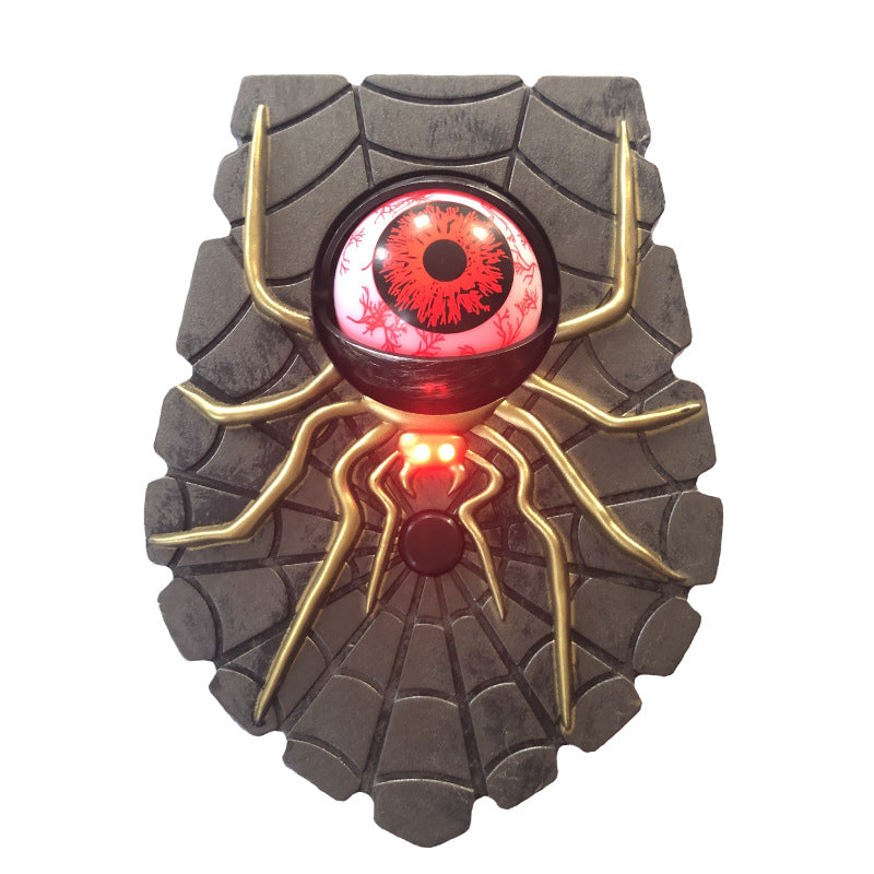 Halloween Demon One-Eyed Doorbell Decor
