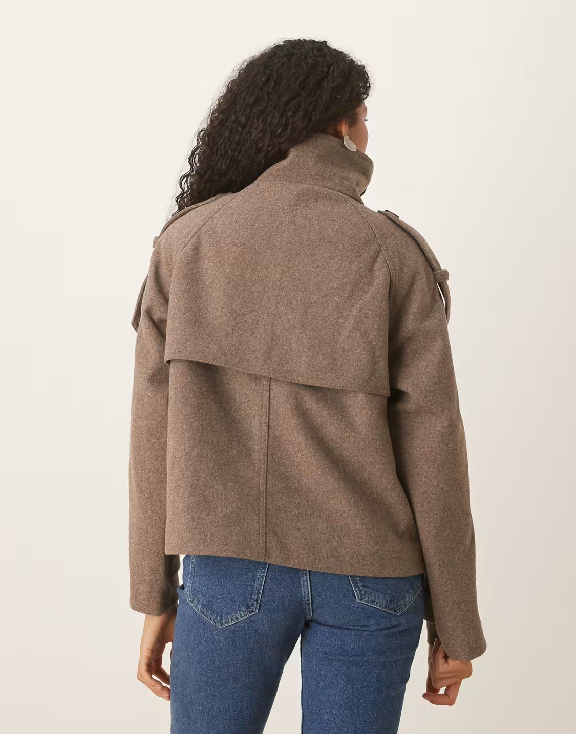 Chic Autumn Wool Pea Coat