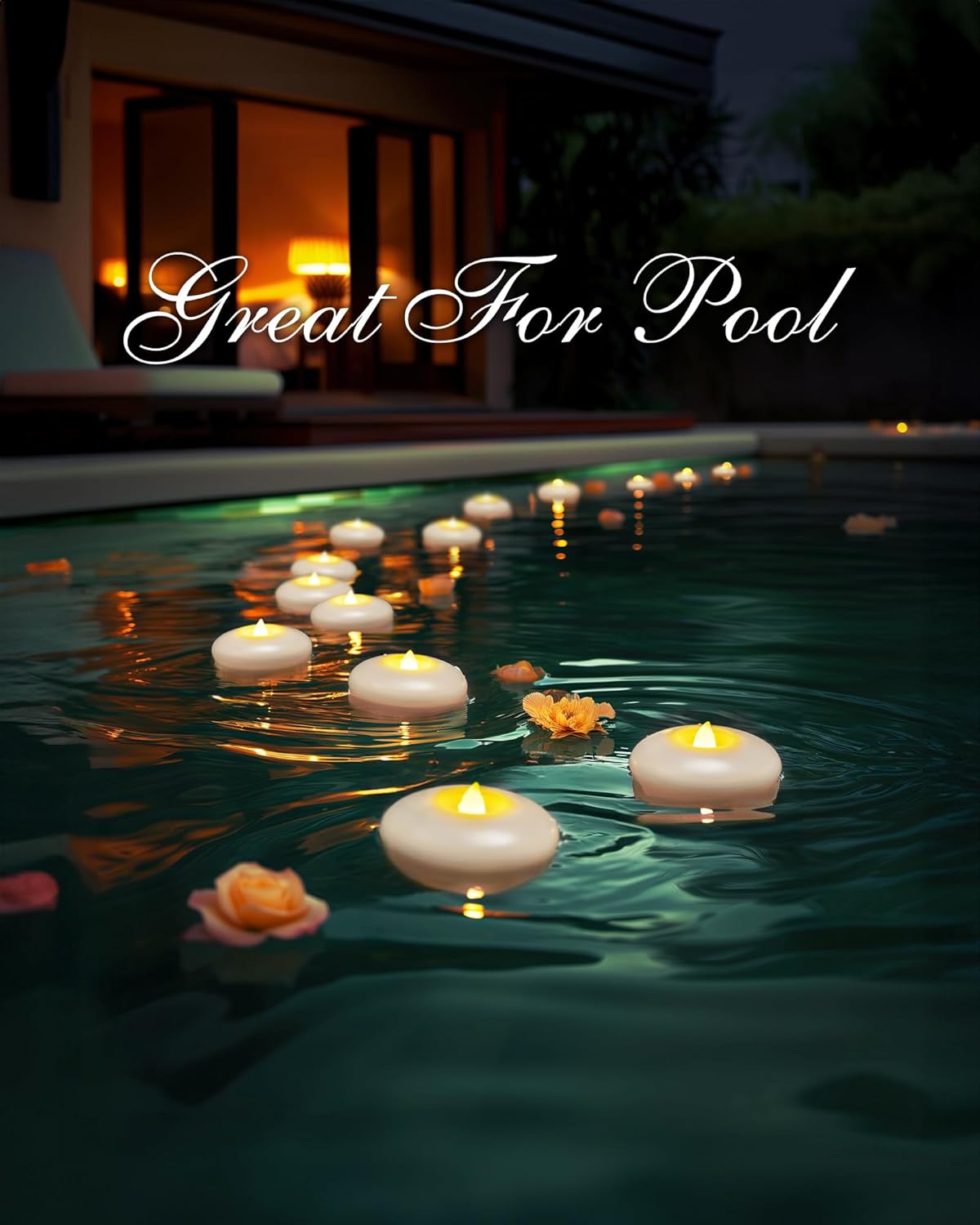 LumiGlow™ - Waterproof LED Floating Candles for Wedding Decor
