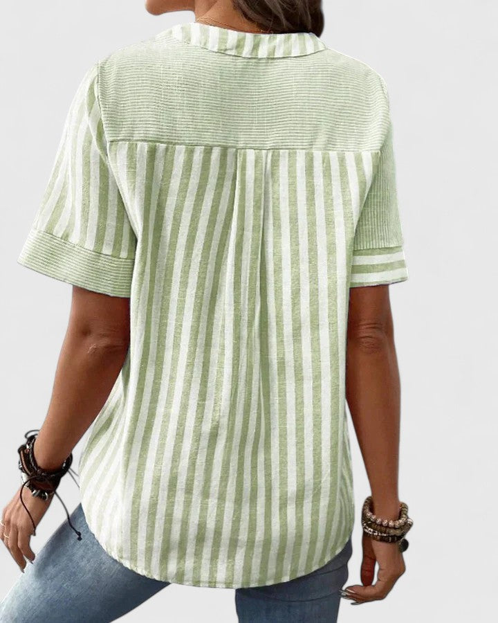EleganceFlow - Sophisticated Women's Blouse