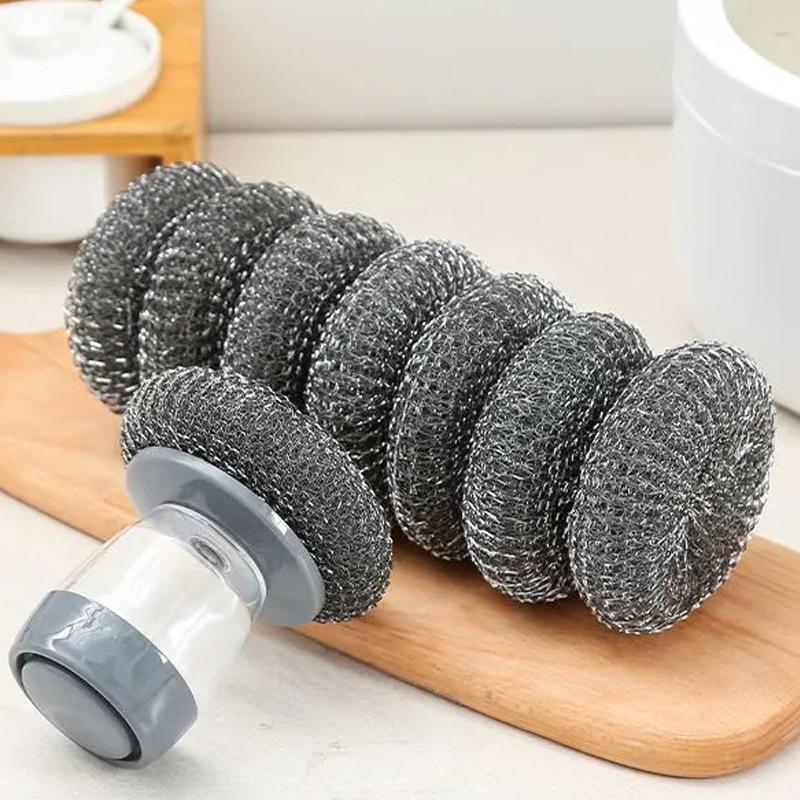 CleanerPro™ - Soap Dispensing Palm Brush for Easy Hand Cleaning
