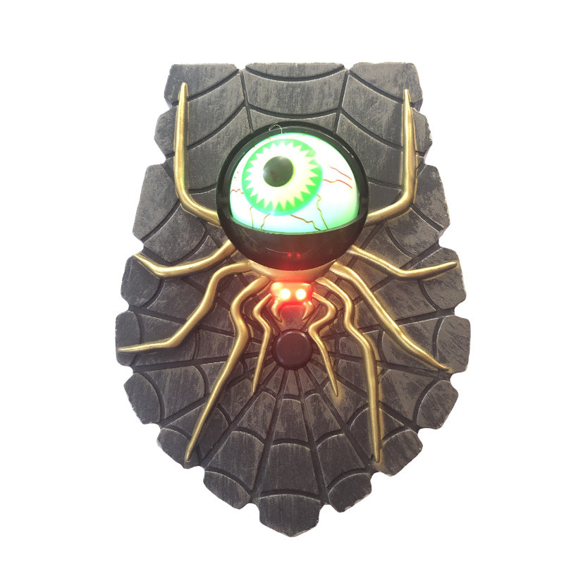 Halloween Demon One-Eyed Doorbell Decor
