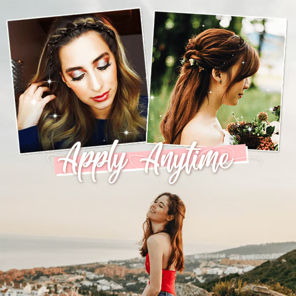 Sleek Dual Bang Hair Styling Clip for Effortless Looks