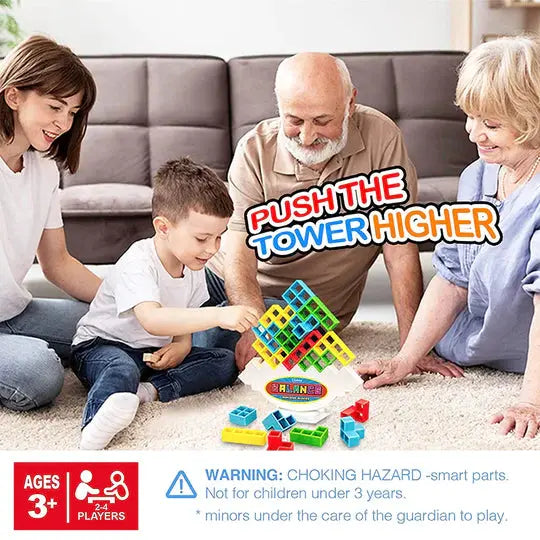 PlayNest™ - Swing Stack Balance Tower Toy
