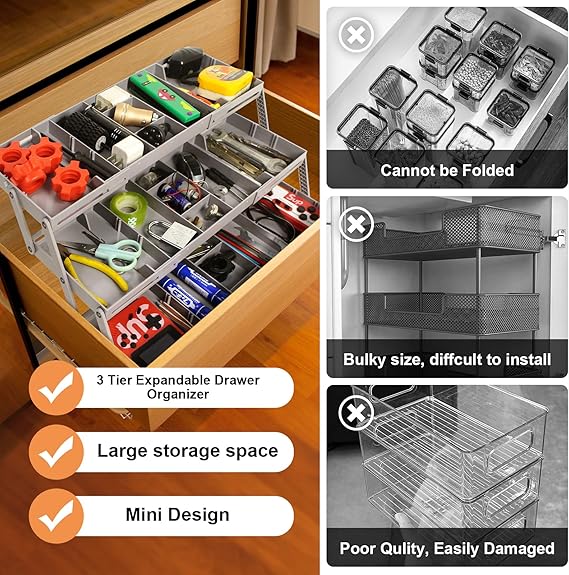 Compact Modular Smart Storage Organizer