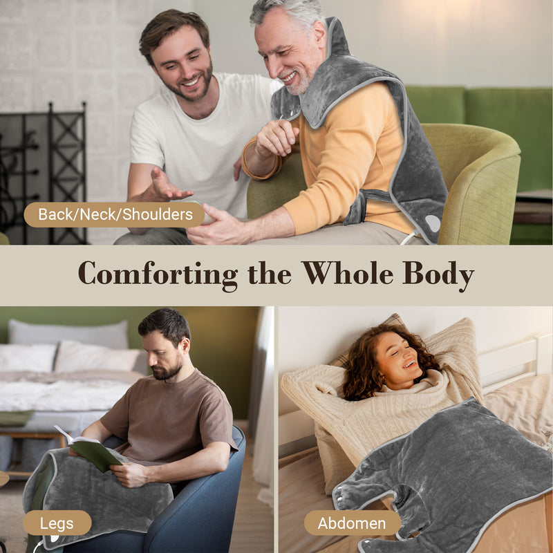 ThermoWrap™ - Soothing Neck & Shoulder Heat Therapy Wrap