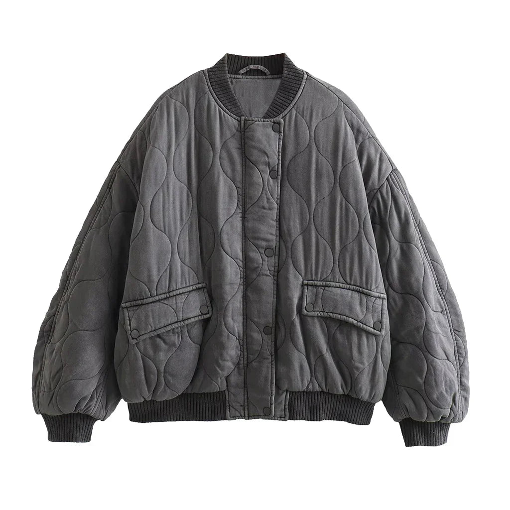 Modern Quilted Winter Jacket for Women