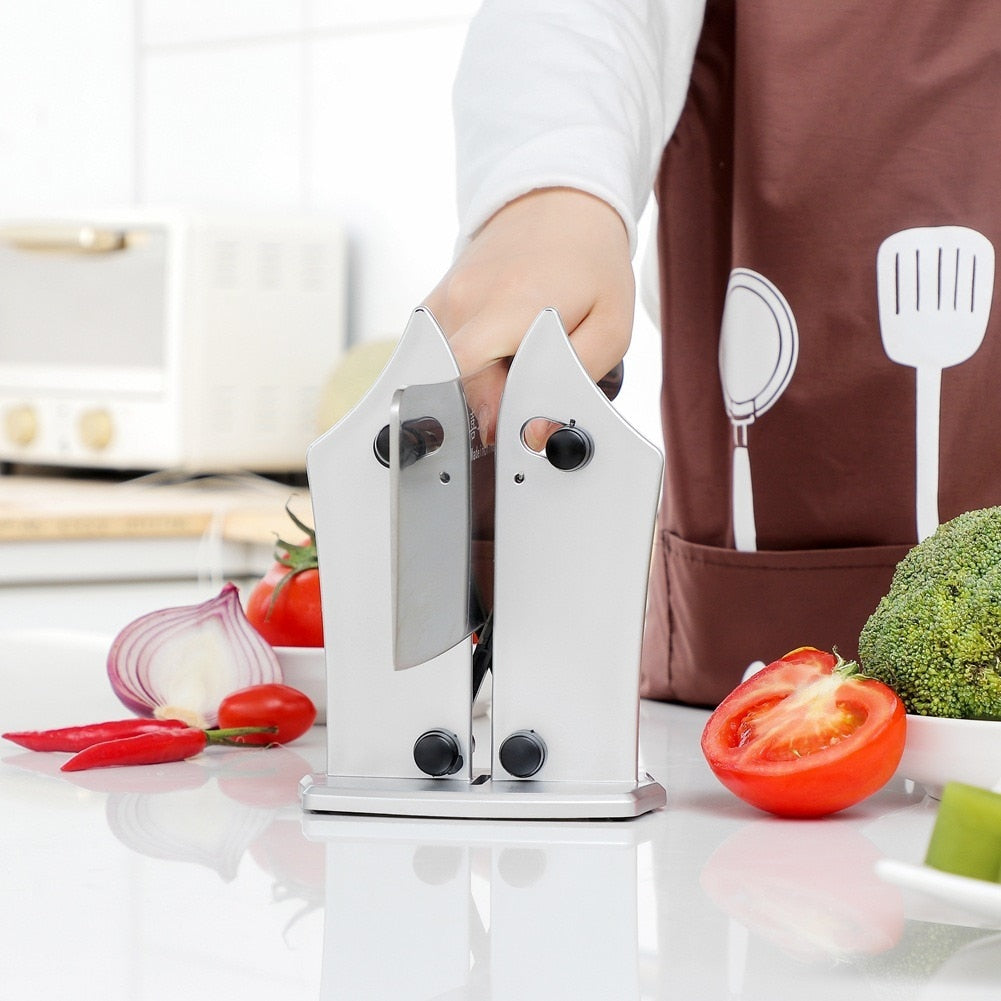 Compact Easy-Use Knife Sharpener for Razor Sharp Blades
