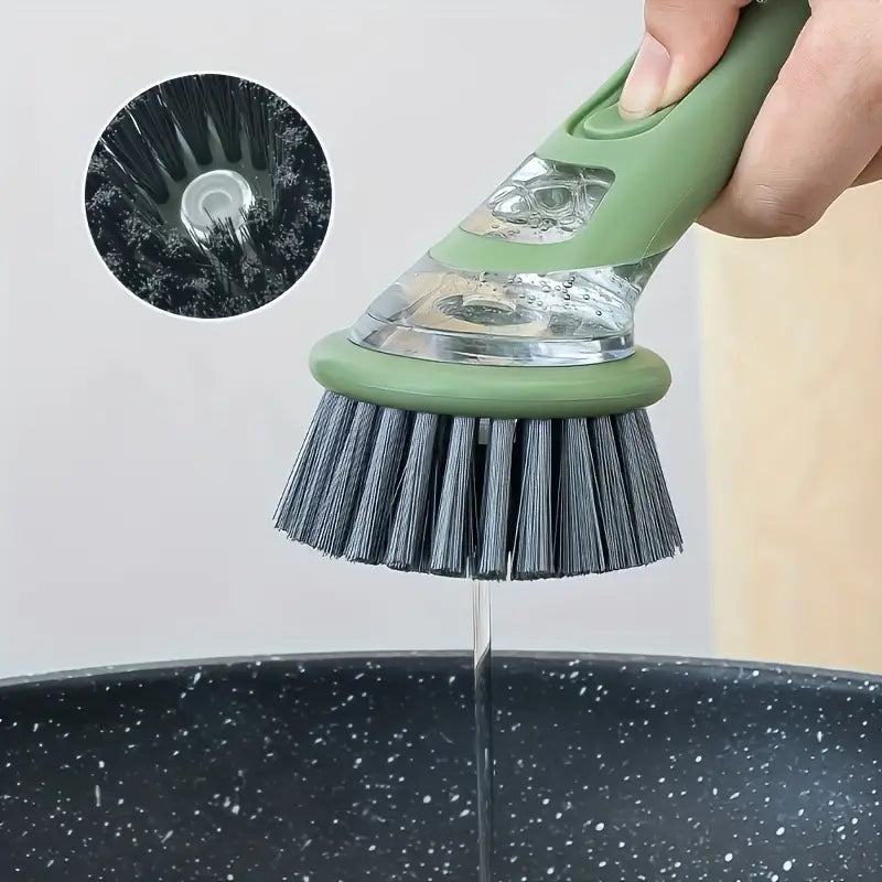 Eco-Friendly Natural Fiber Dish Brush for Kitchen Cleaning