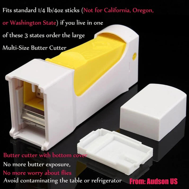 ButterSwift™ - Stainless Steel Butter Cutter & Dispenser for Kitchen