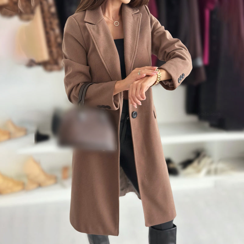 Elegant Women's Long Winter Coat
