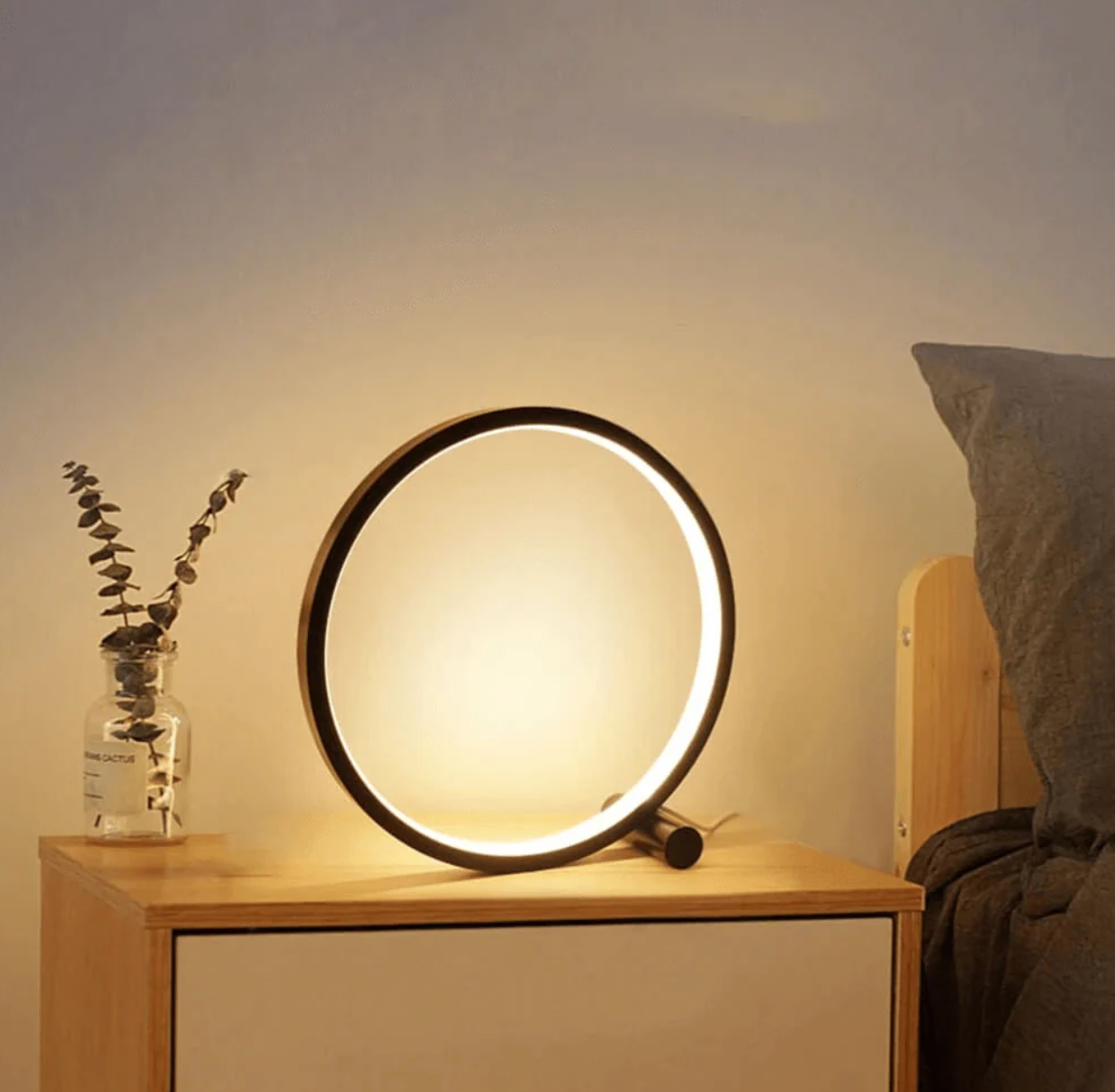 LumaGlow™ - Minimalist LED Touch Table Lamp