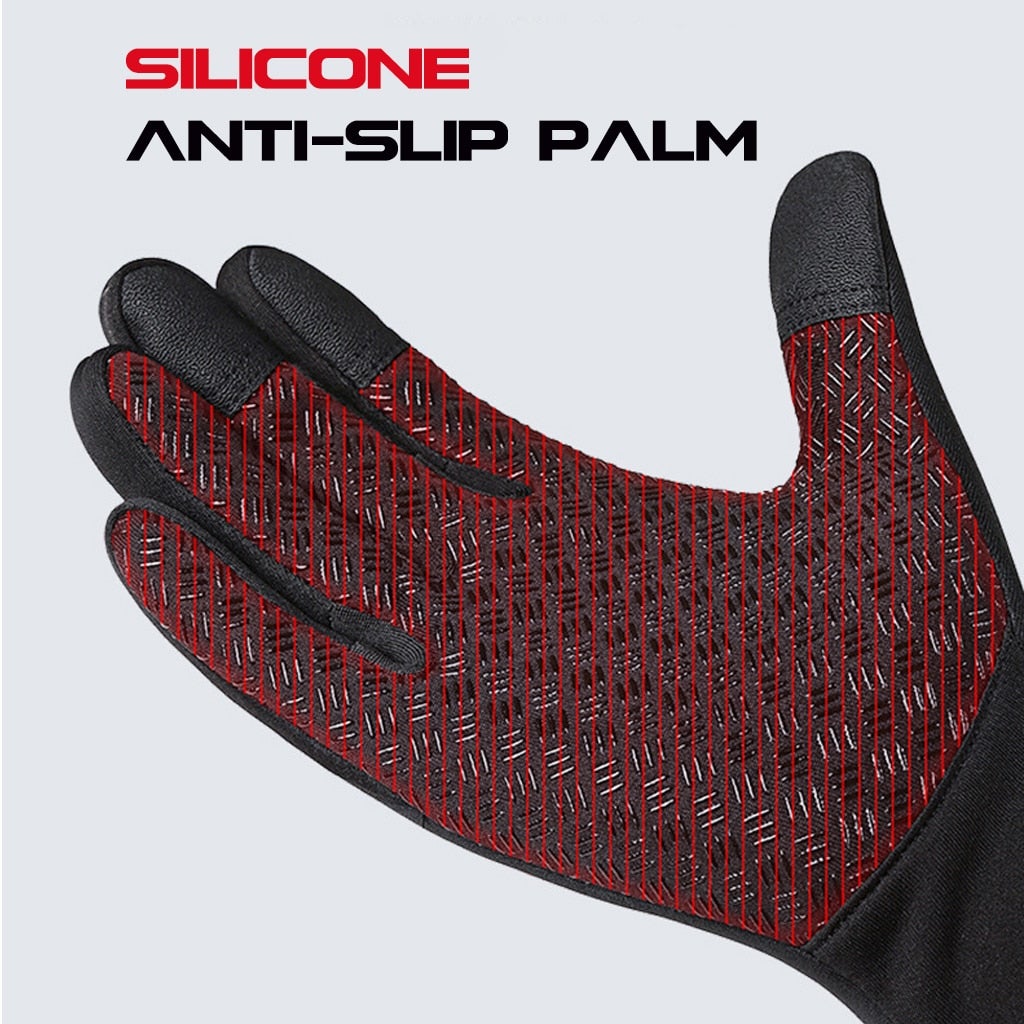 Waterproof Thermal Gloves with Touchscreen Compatibility