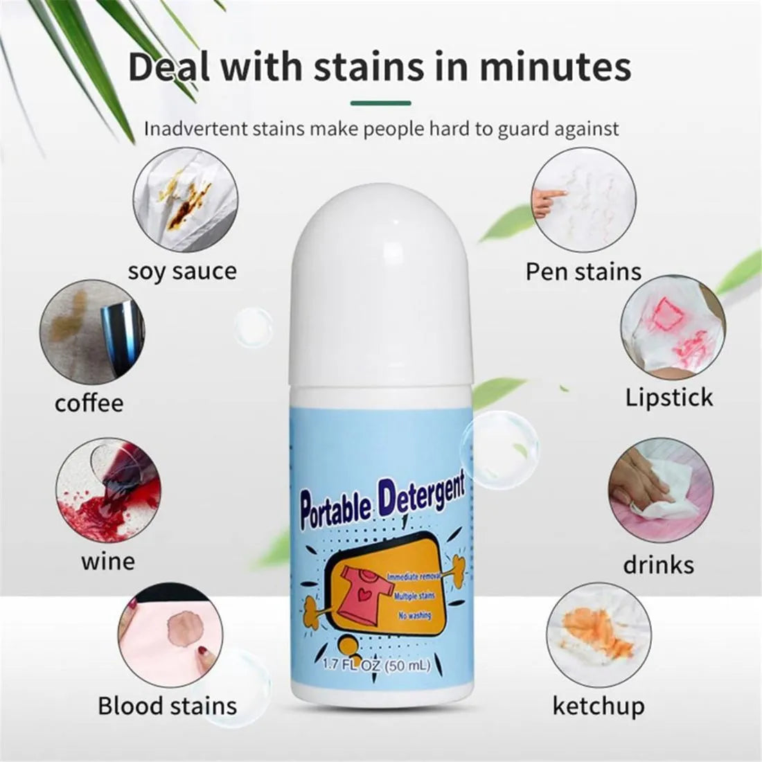 SpotlessEase™ - Powerful Clothes Stain Remover