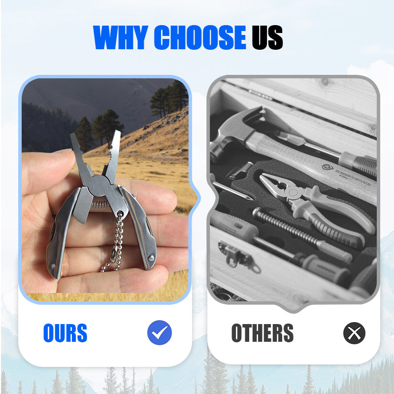ToolFlex™ - Compact Multifunction Folding Pliers for Everyday Use
