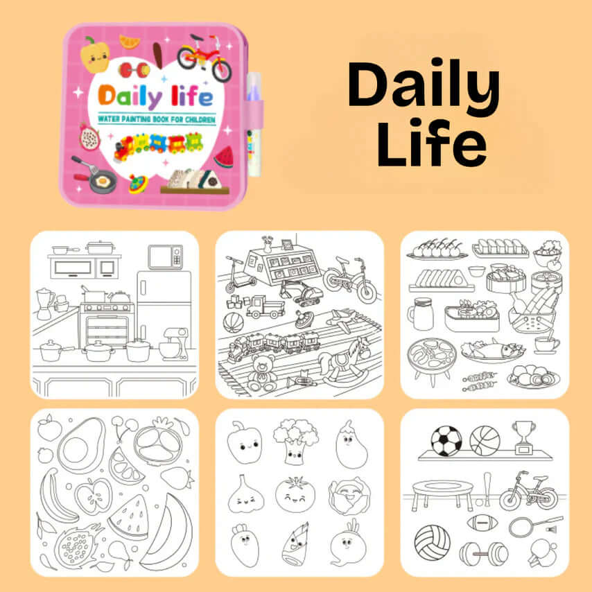 SplashJoy - Mess-Free Coloring Fun that Fades and Repeats