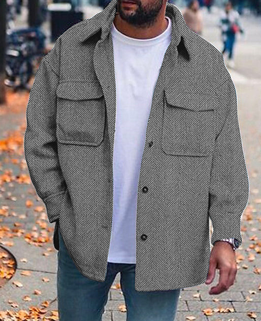 Chic Tailored Designer Coat Jacket