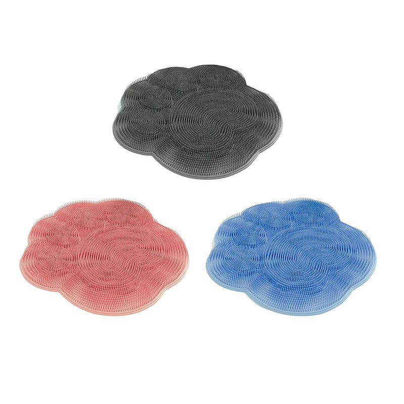 Gentle Silicone Foot Scrub Mat for Spa Pedicure