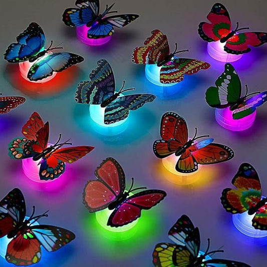 3D Butterfly LED Fairy Night Light Decor