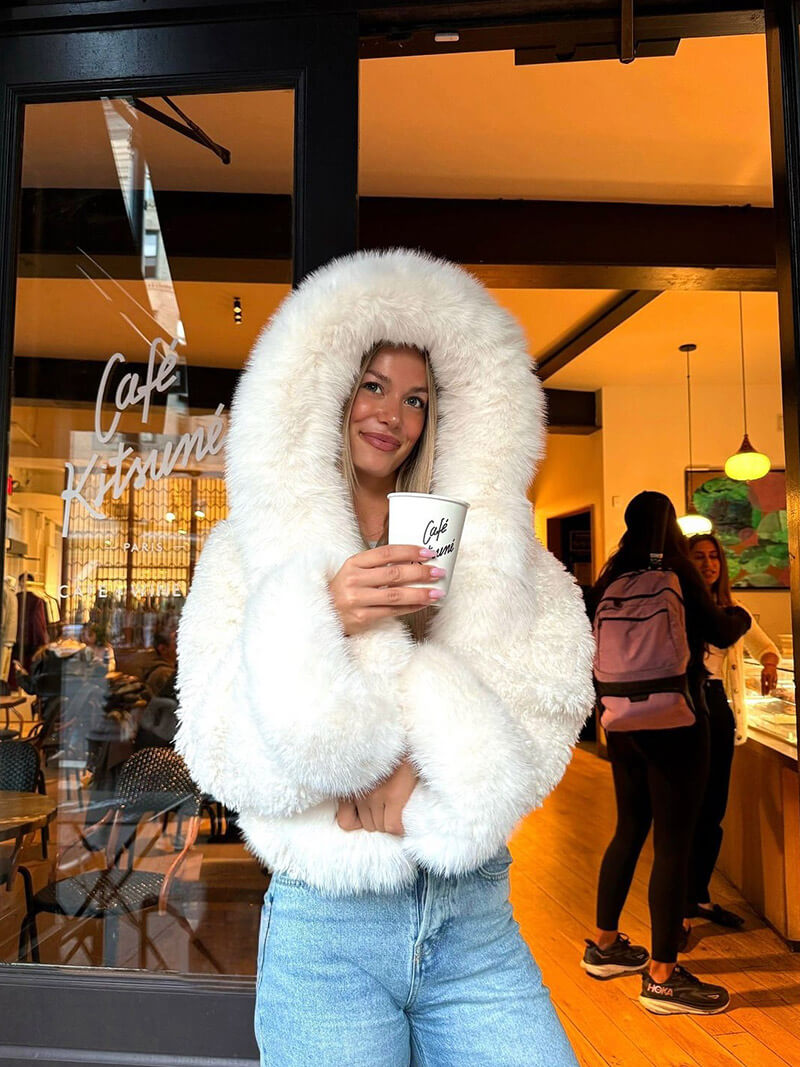Oversized Hooded Winter Jacket for Women