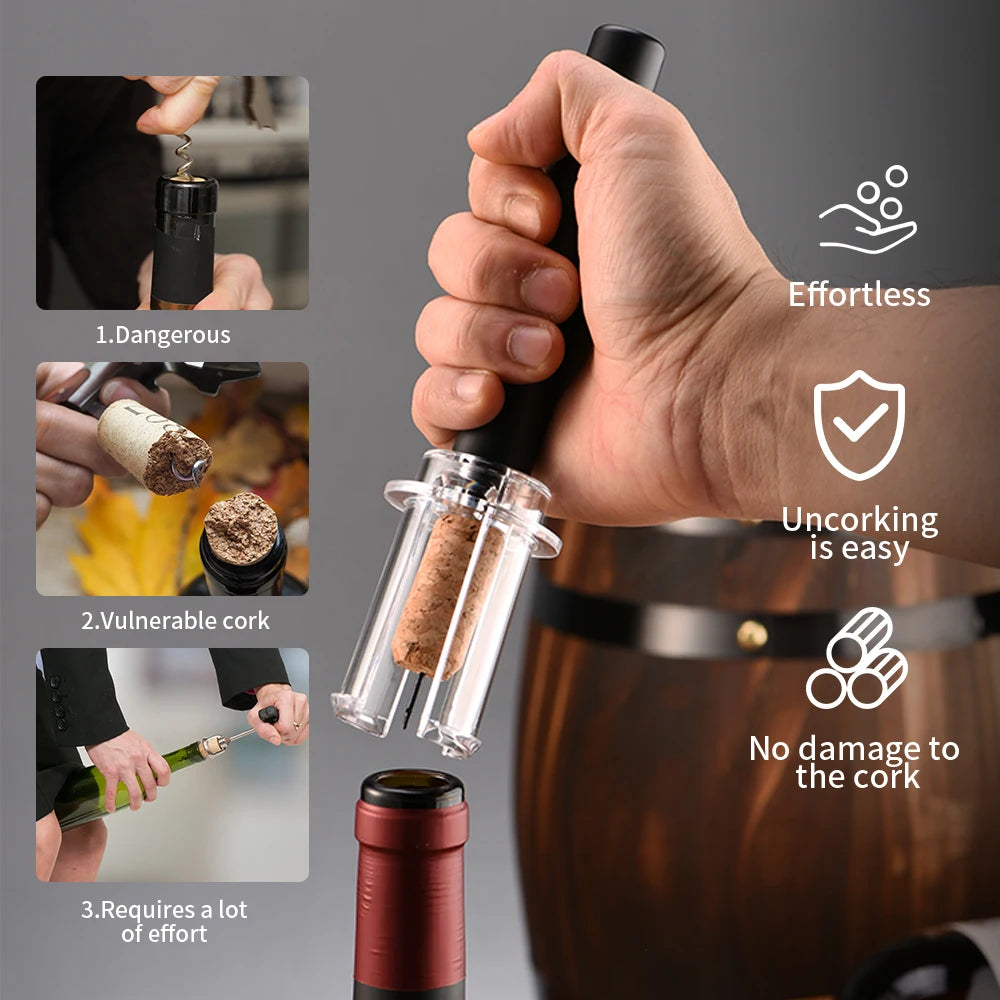 AirPop™ - Elegant Wine Opener Set