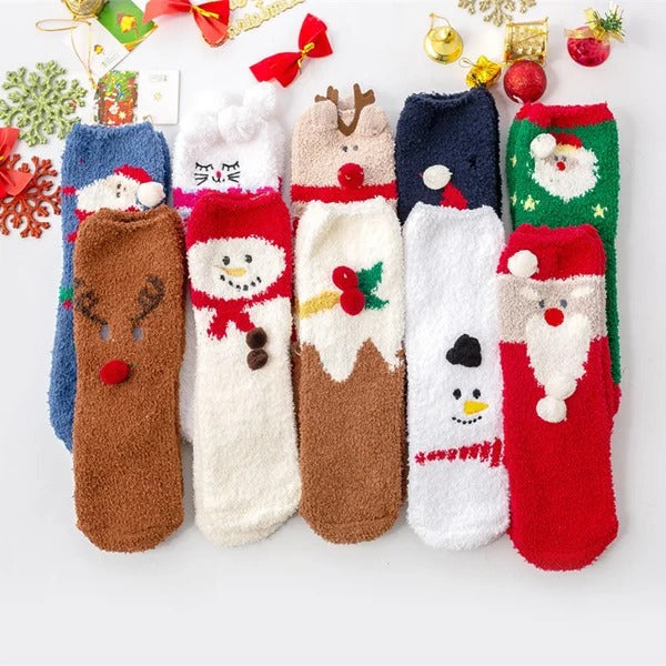 Cozy Festive Slip-On Sneakers