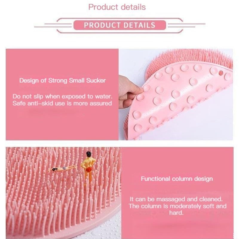 Exfoliating Shower Foot and Back Massage Scrubber Pad