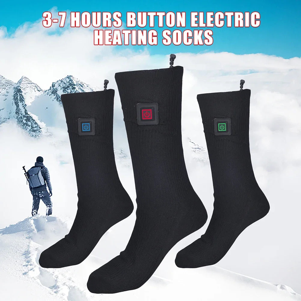 ThermaStep™ - USB Rechargeable Electric Heated Socks for Outdoors