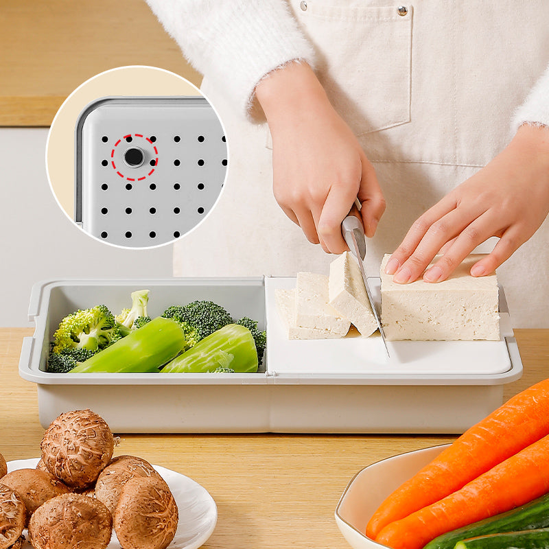 SlicePro™ - Multifunctional Kitchen Cutting Board with Grater