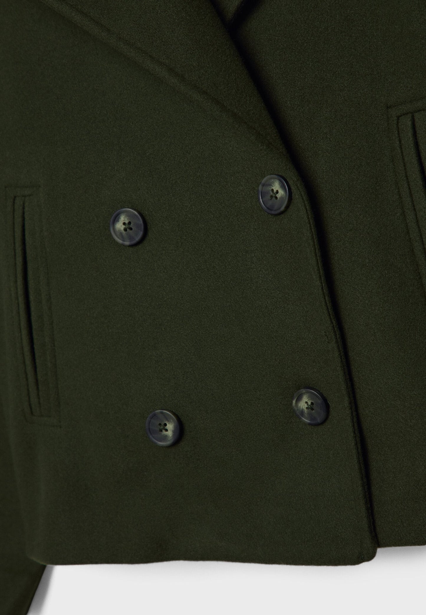 Chic Double-Breasted Short Jacket