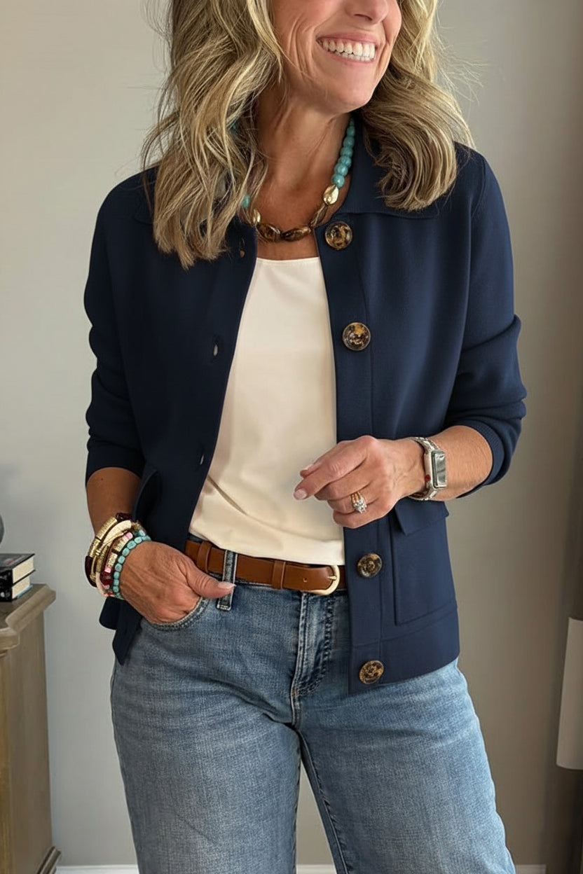 Casual Lapel Pocket Jacket