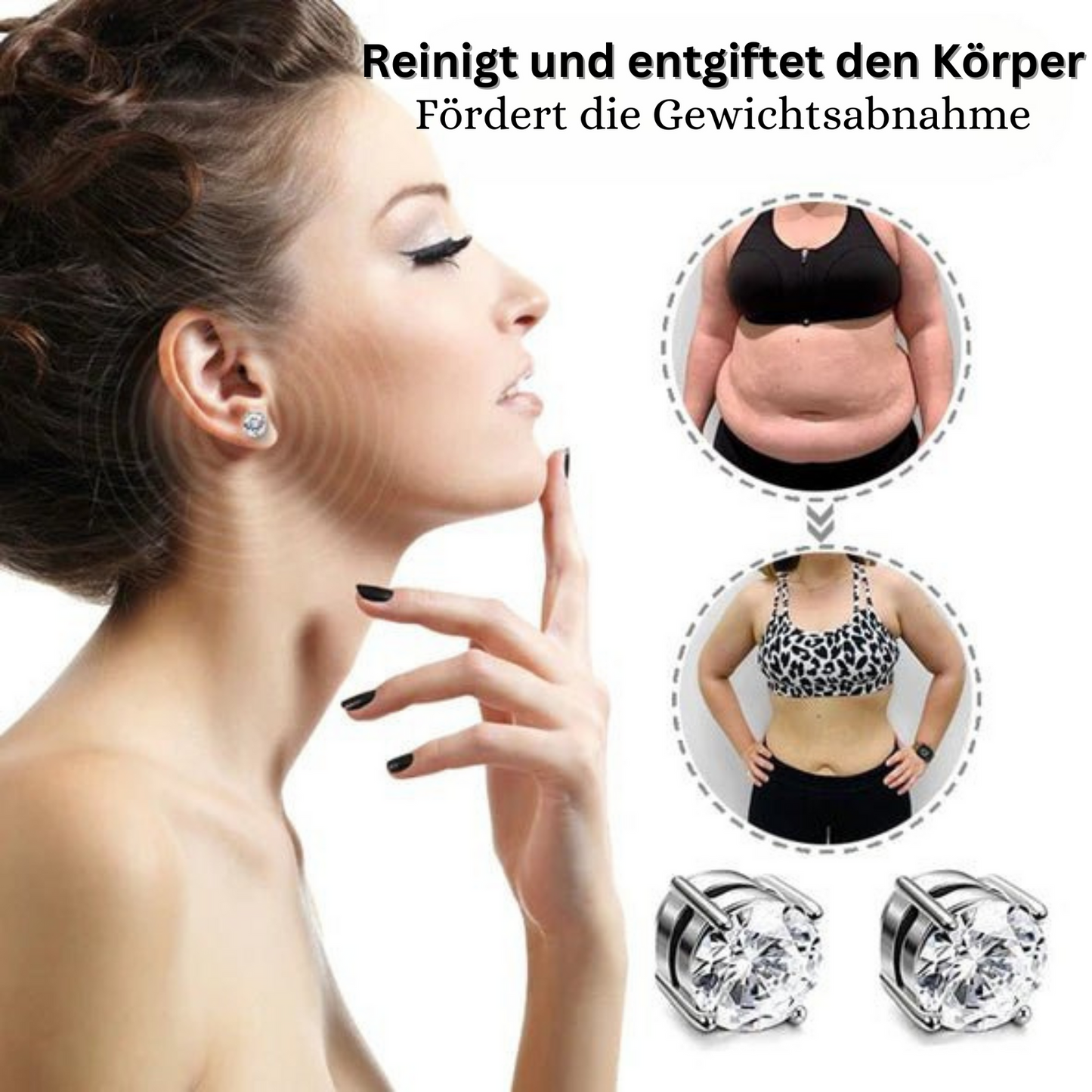 Acurani™ - Magnetic Therapy Earrings for Wellness
