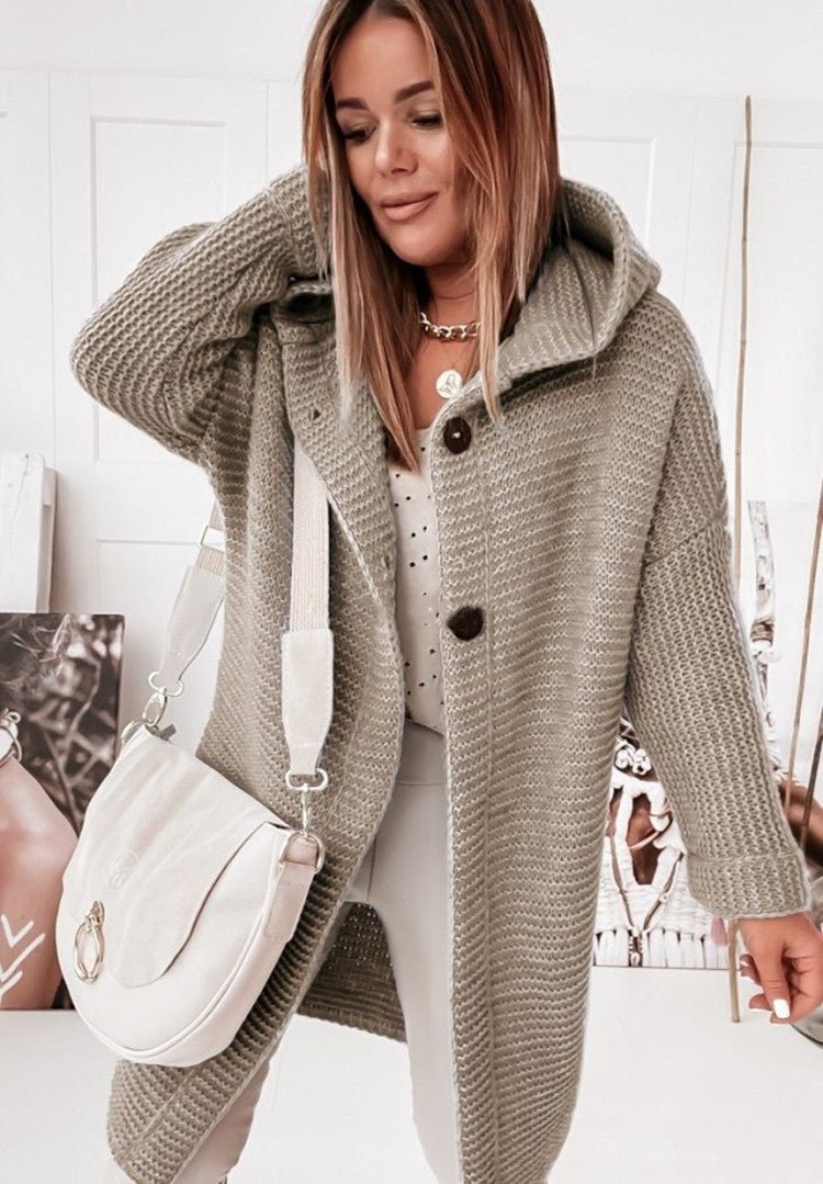 Cozy Chunky Knit Cardigan Sweater
