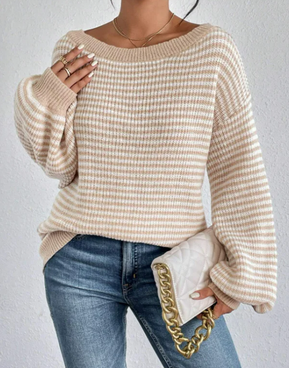 Cozy Chunky Knit Pullover Sweater