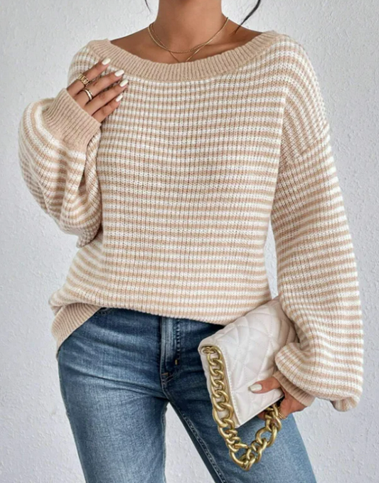 Cozy Chunky Knit Pullover Sweater