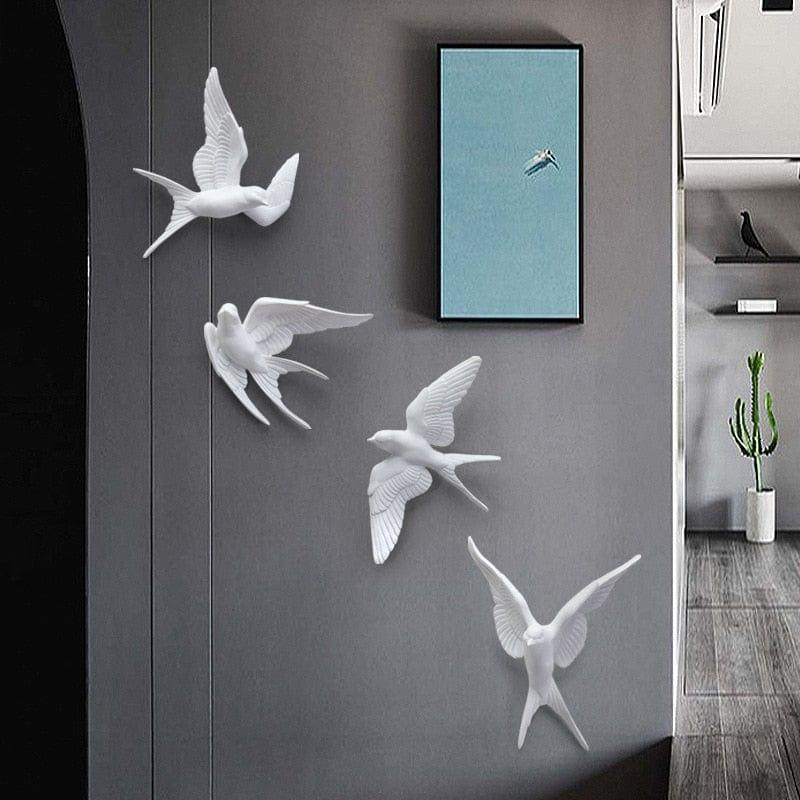 Textured Birds Eye Wall Art Decor