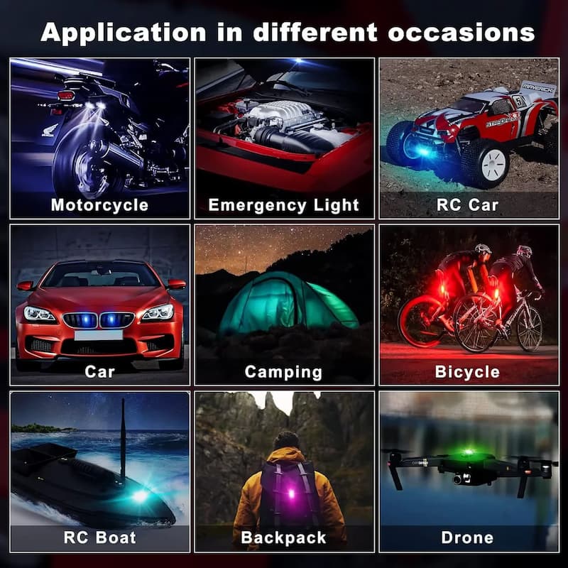 FlashGlow - Make Your Vehicle Unmissable With Vibrant LED Lights