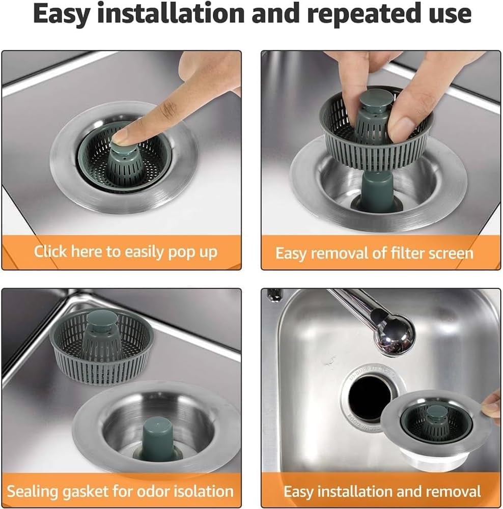 HydraFlow Drain Cleaner for Clogged Pipes and Slow Drains