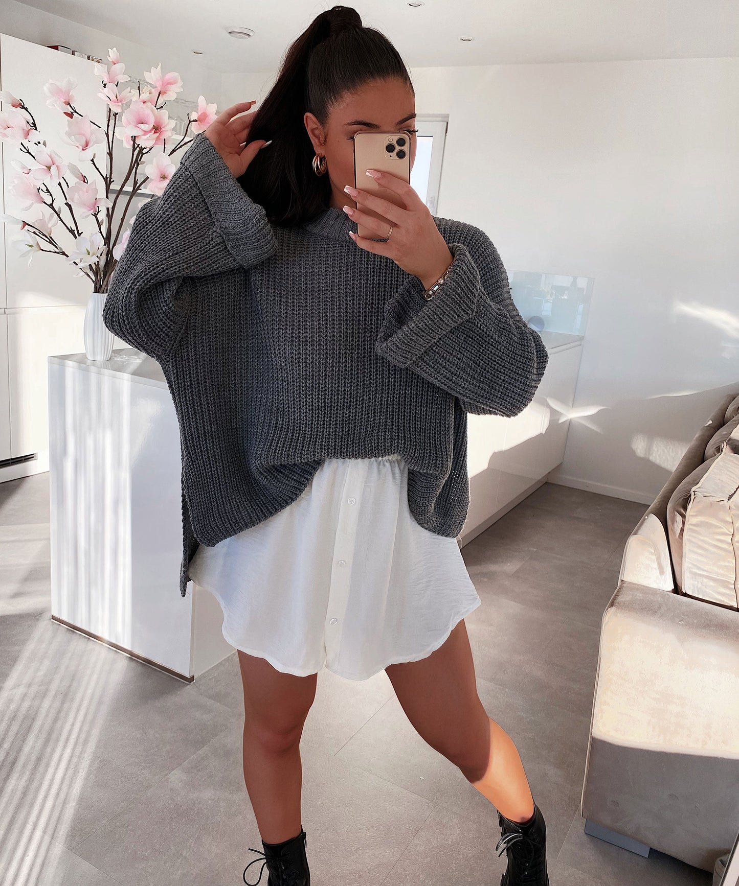 Elegant White Skirt