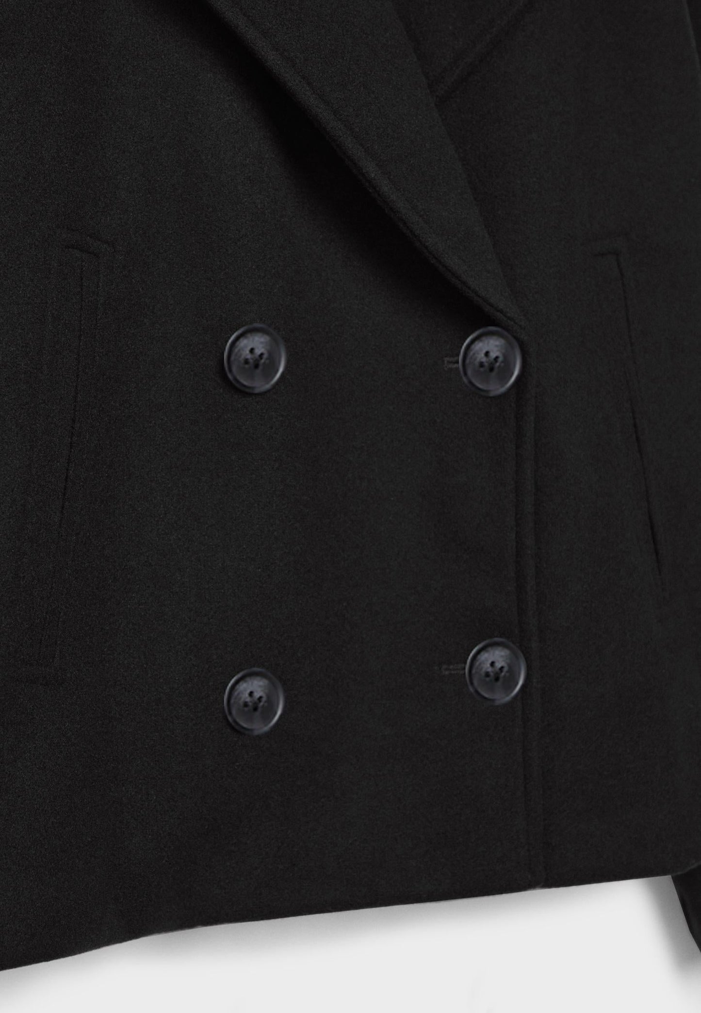 Chic Double-Breasted Short Jacket