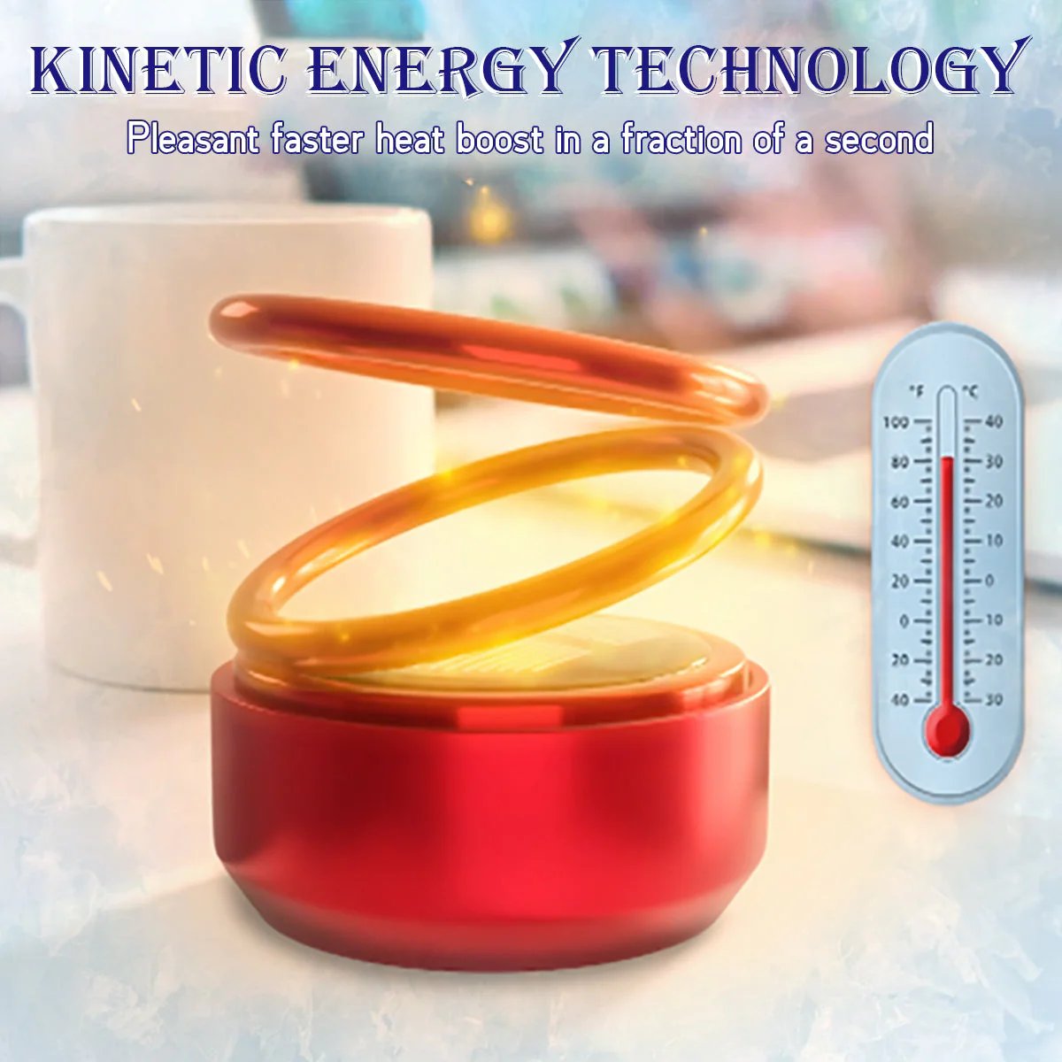 Portable Solar Powered Car Heater for Winter Warmth