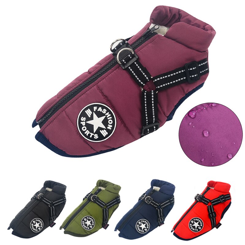 PawWarm™ - Waterproof Dog Boots for Cold Weather Protection