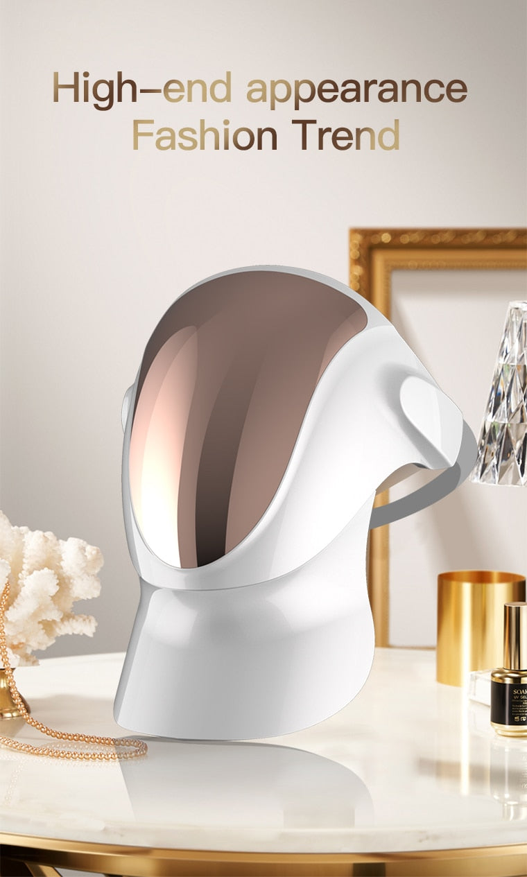 LumaGlow™ LED Light Therapy Anti-Aging Mask