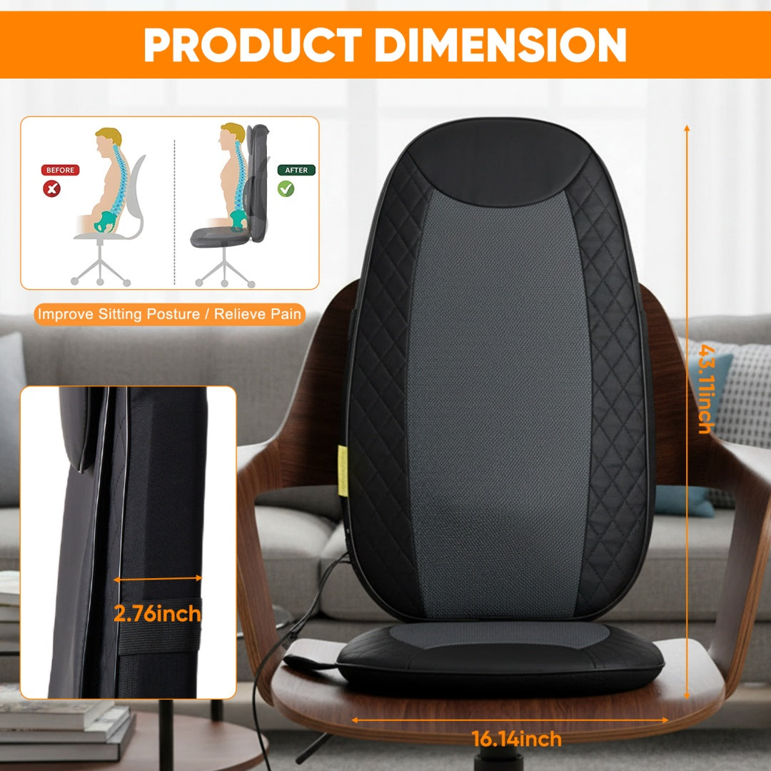 RelaxEase - Melt Away Back Pain with Deep Heat Massage